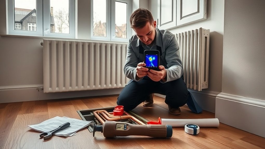 Central Heating Leak Detection Hoxton N1 in Palmers Green