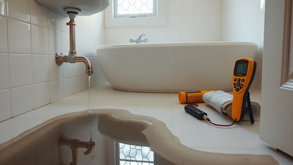 Insurer-ready escape of water trace and access report in Palmers Green