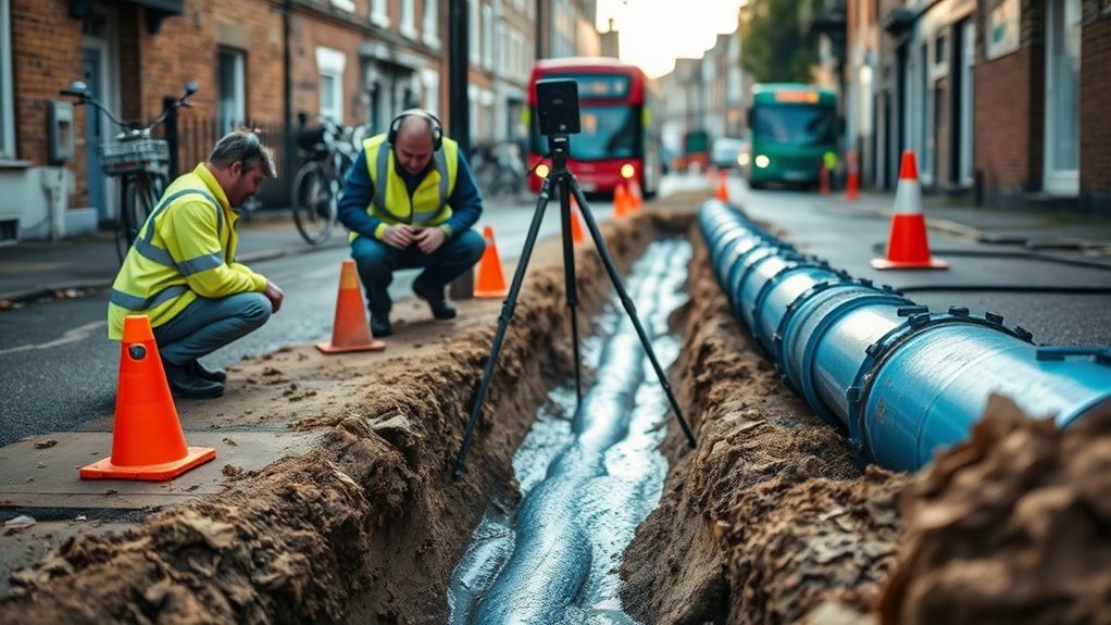 Water Main Leak Detection Hoxton N1 in Palmers Green